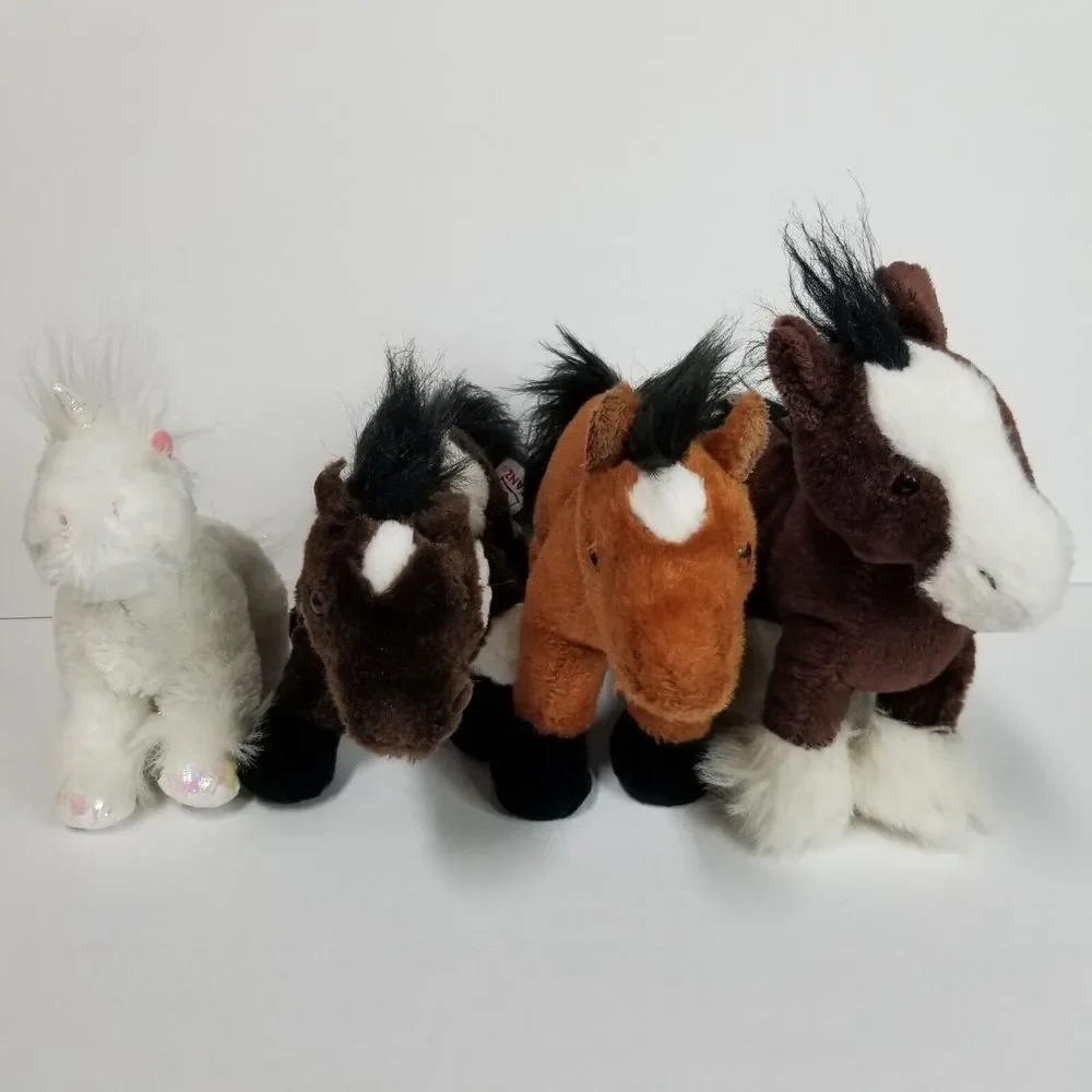 Lot of 4 Webkinz Horse 9
